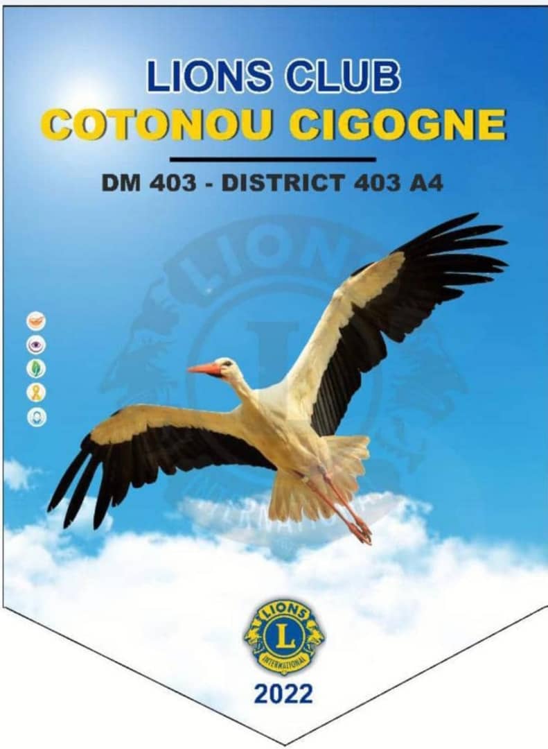 District 403A4/ Le Lions Club Cotonou Cigogne avance à grands pas